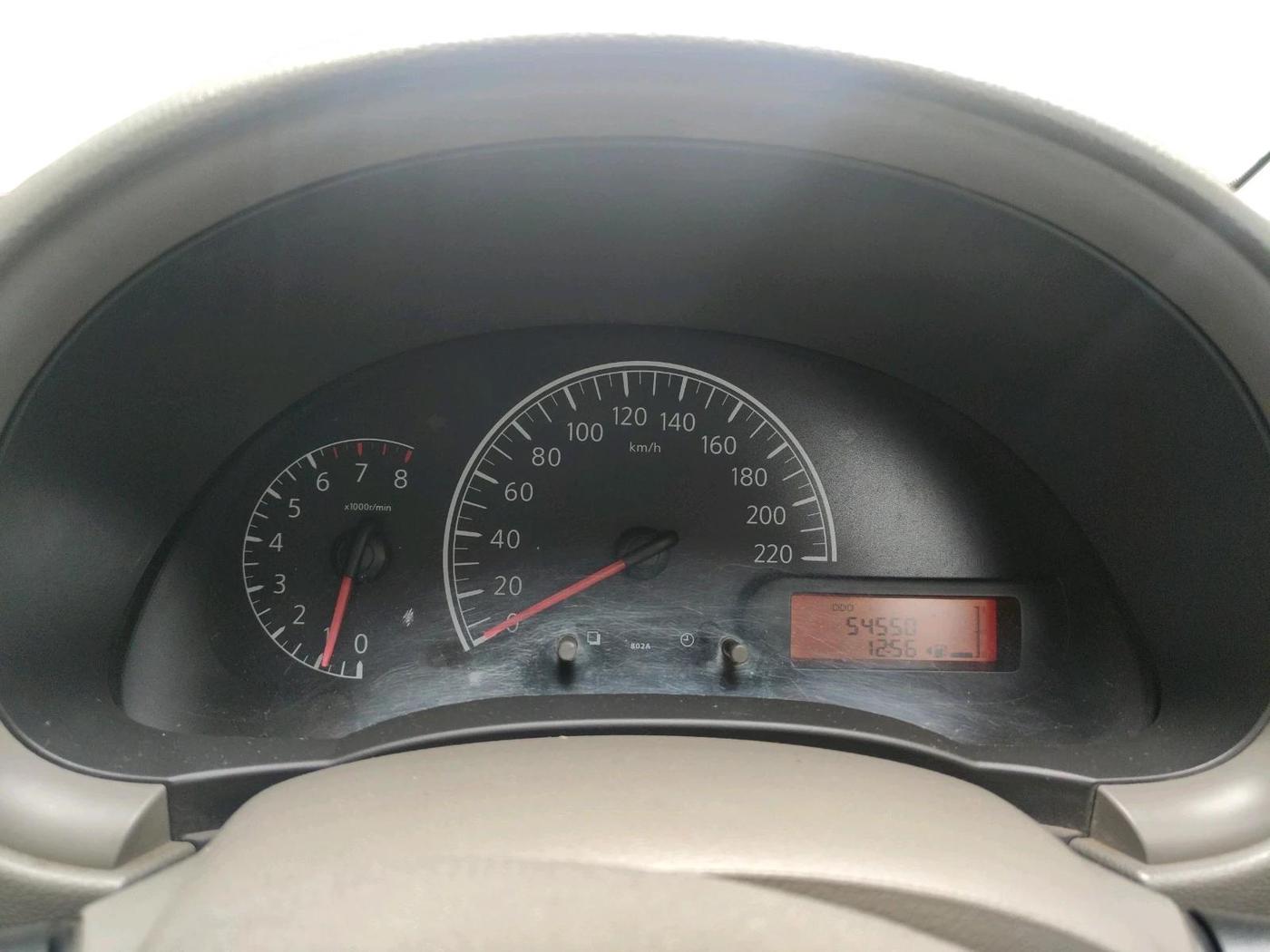 2012 Nissan Sunny XL, Petrol, Manual, 54,550 km, interior