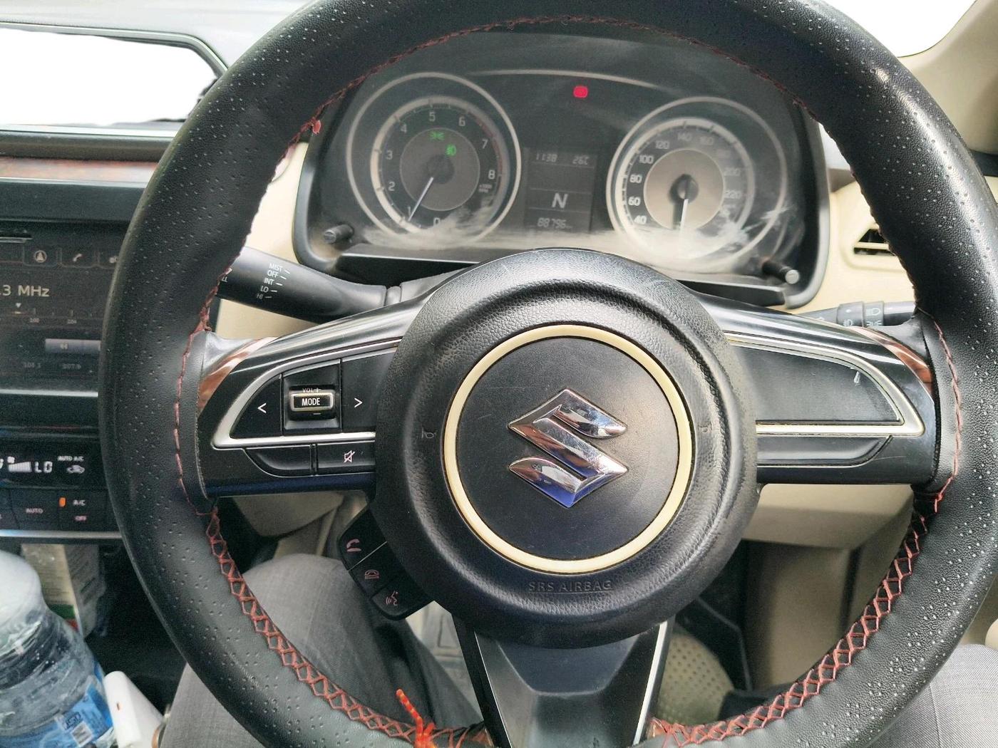 2017 Maruti Dzire ZXI PLUS AMT, Petrol, Automatic, 88,796 km, interior