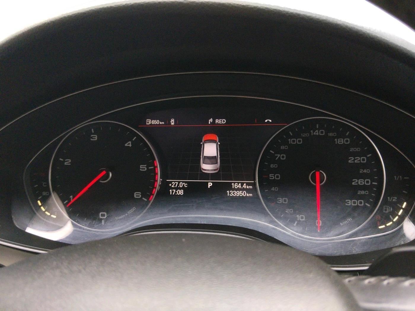 2014 Audi A6 2.0 TDI PREMIUM, Diesel, Automatic, 1,33,950 km, interior
