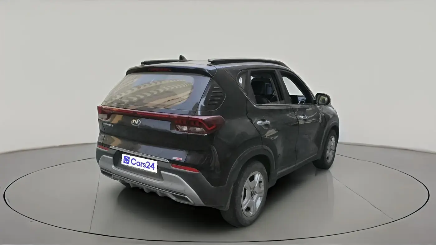 2021 KIA SONET HTX 1.0 IMT, Petrol, Manual, 49,043 km, exterior