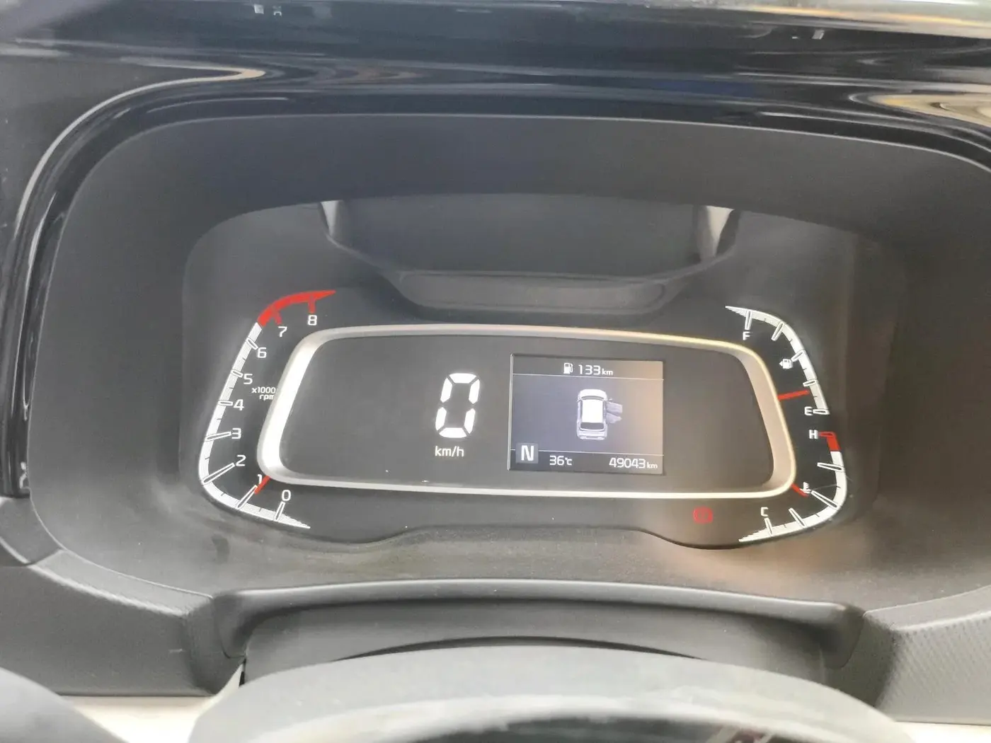 2021 KIA SONET HTX 1.0 IMT, Petrol, Manual, 49,043 km, interior