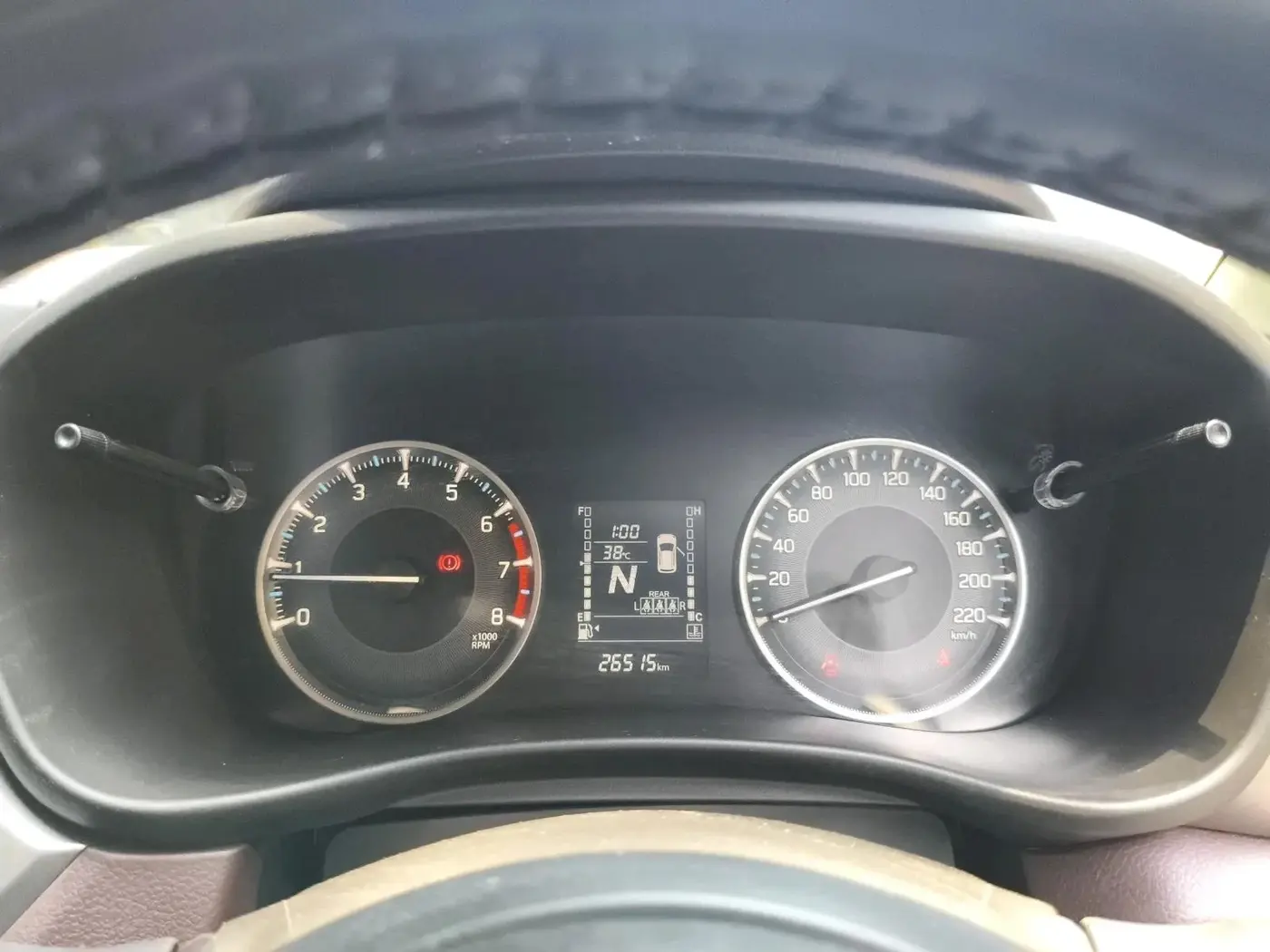 2024 Maruti FRONX DELTA PLUS 1.2L AGS, Petrol, Automatic, 26,515 km, interior