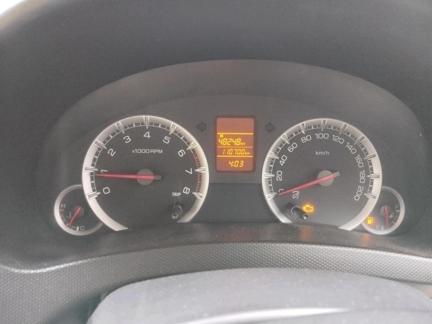 2012 Maruti Swift Dzire VXI, CNG, Manual, 1,10,900 km, interior