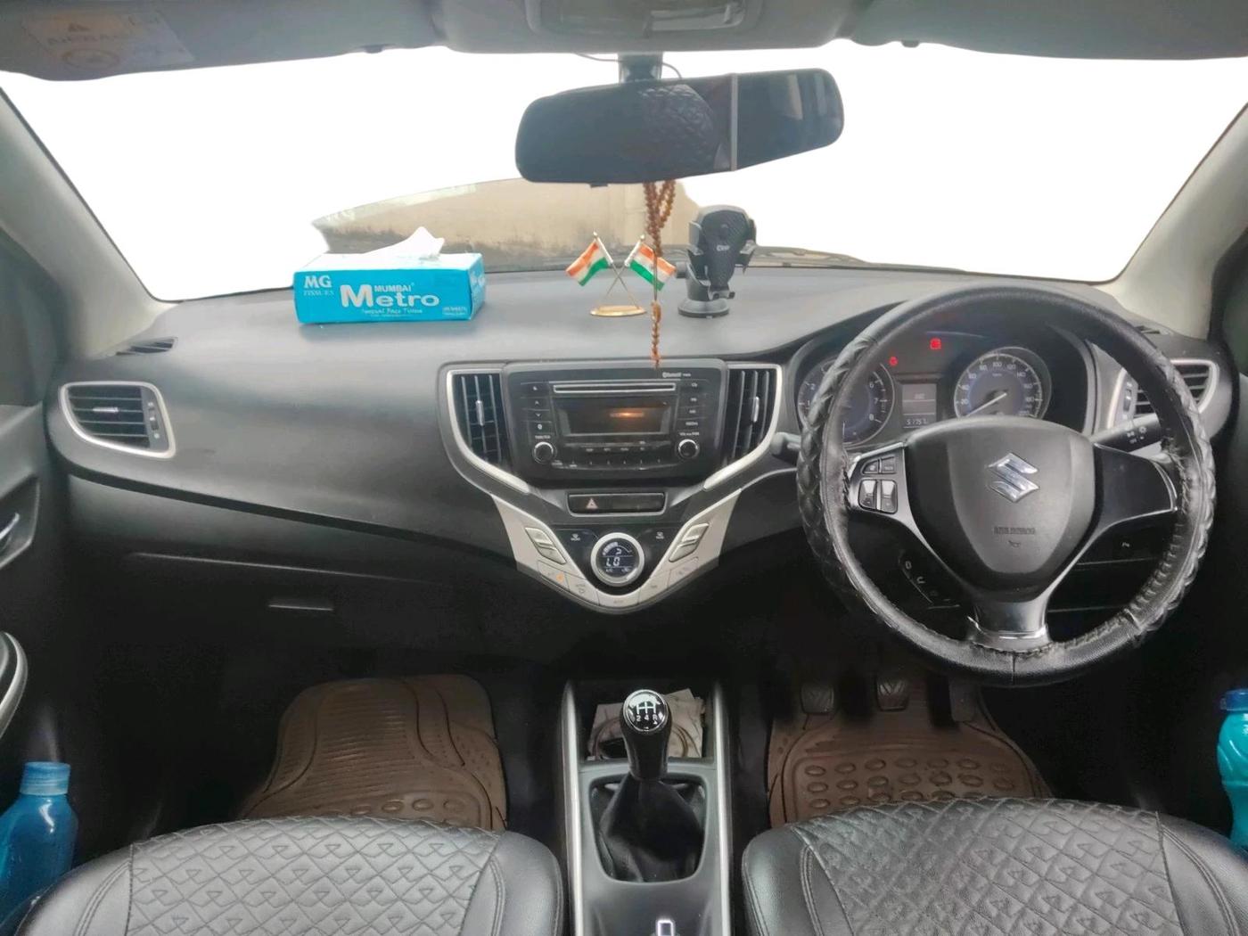 2017 Maruti Baleno DELTA PETROL 1.2, Petrol, Manual, 51,757 km, interior