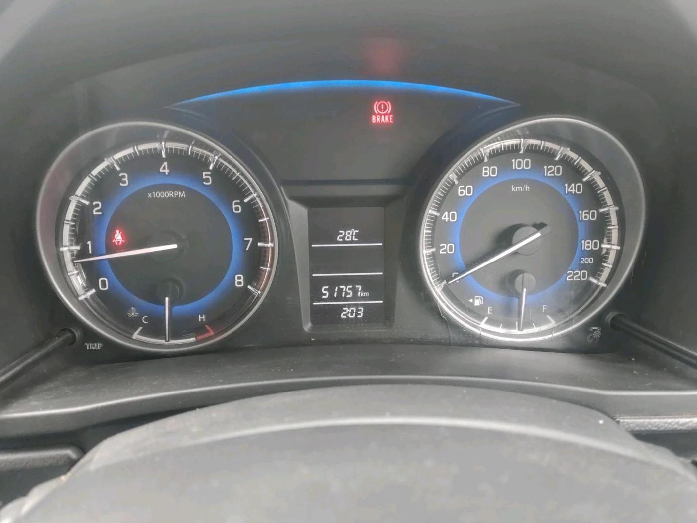 2017 Maruti Baleno DELTA PETROL 1.2, Petrol, Manual, 51,757 km, interior