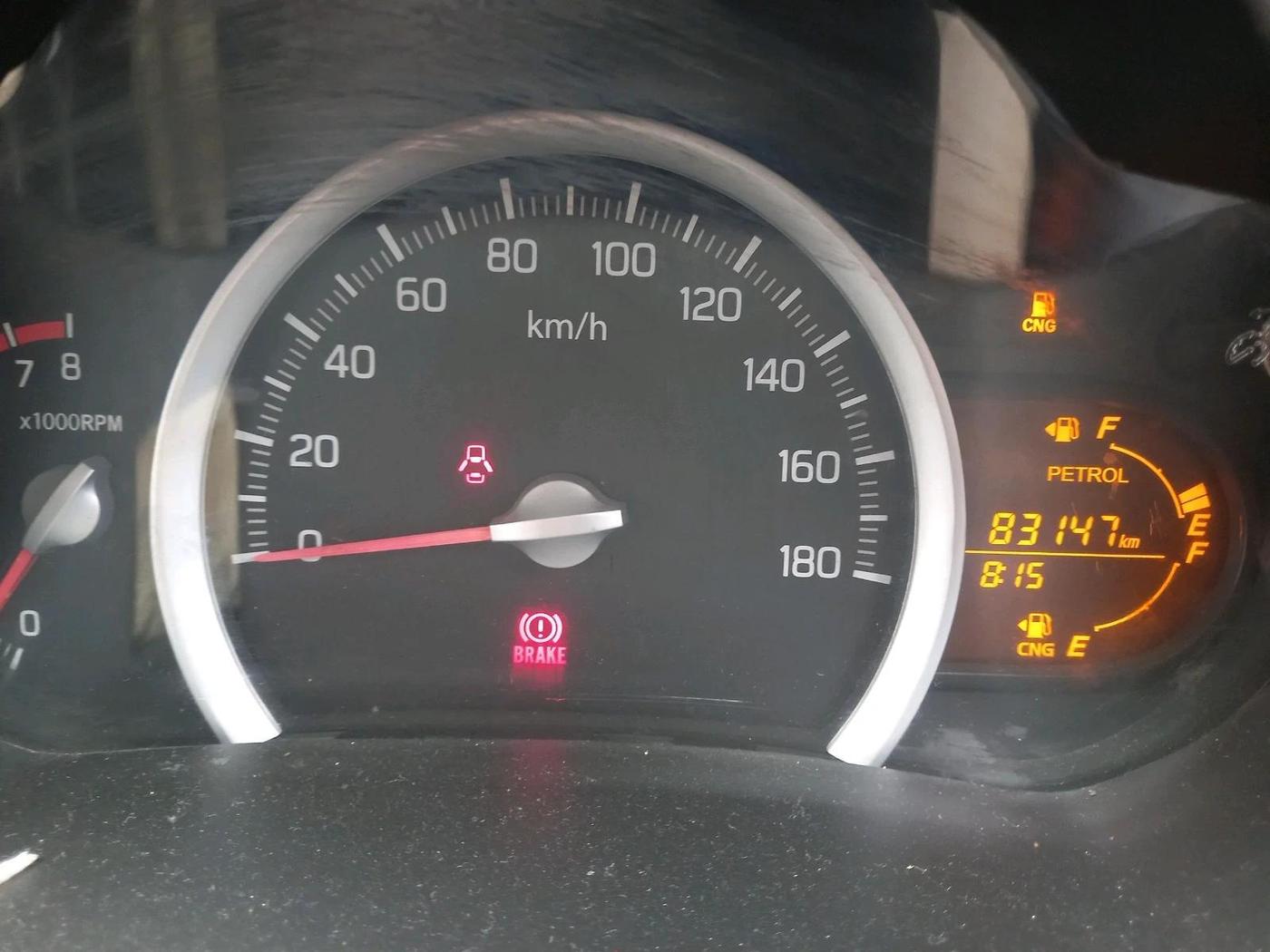 2017 Maruti Celerio VXI CNG, CNG, Manual, 83,147 km, interior