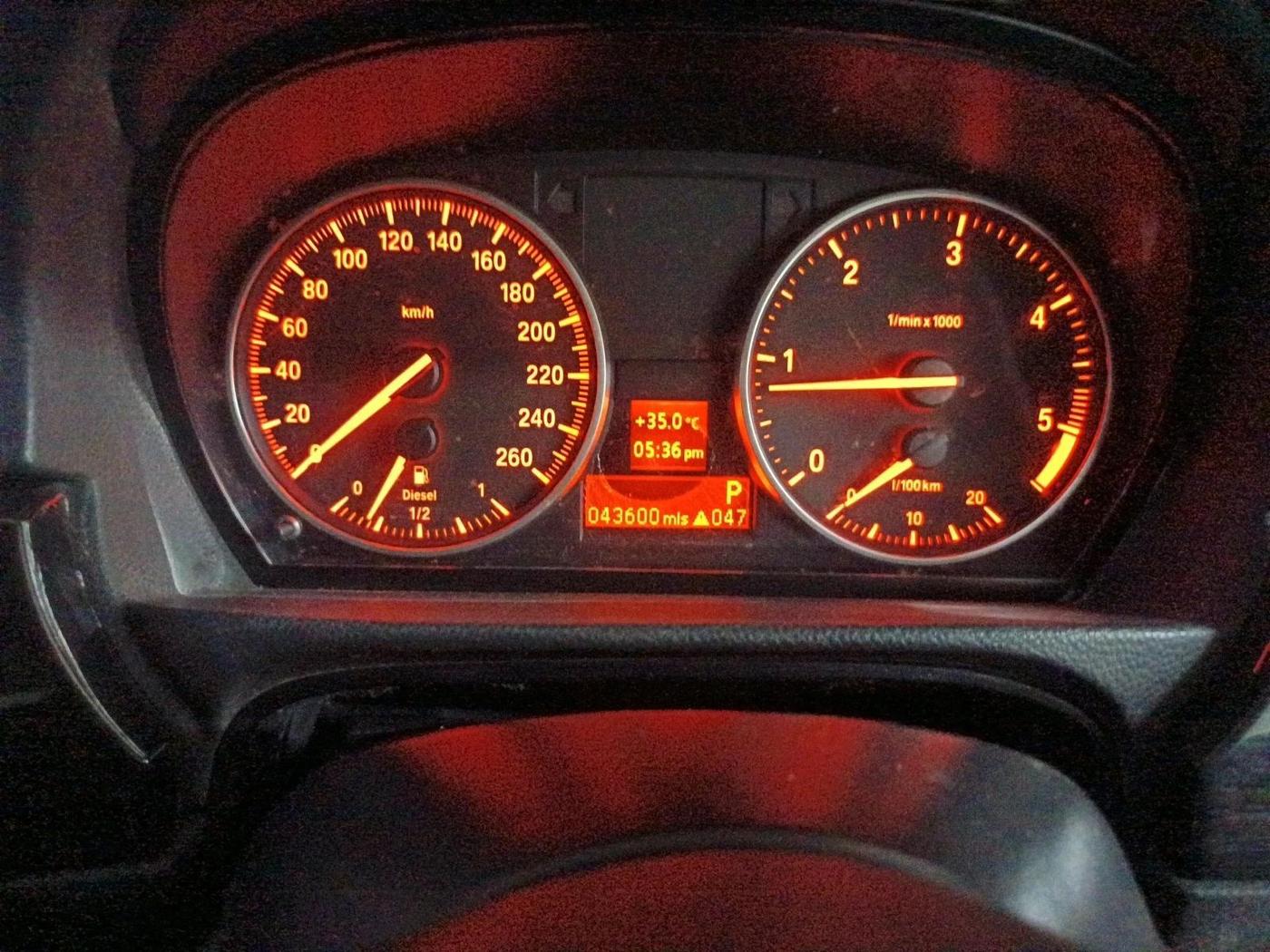 2011 BMW 3 Series 320d, Diesel, Automatic, 43,600 km, interior