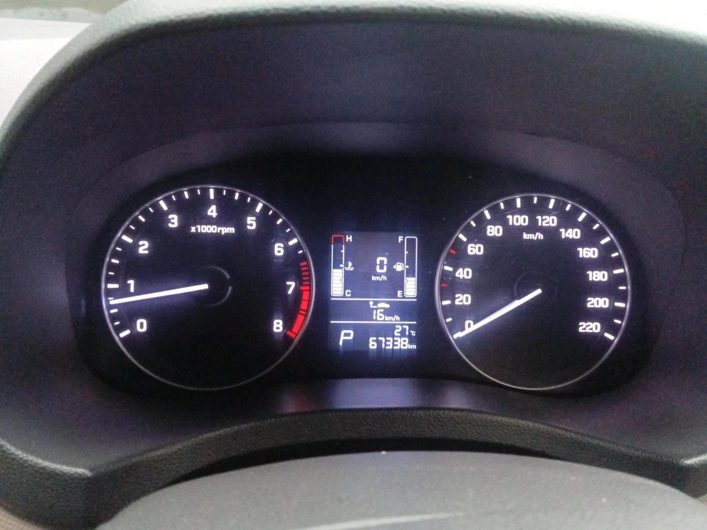 2016 Hyundai Creta SX PLUS AT 1.6 PETROL, Petrol, Automatic, 67,338 km, interior