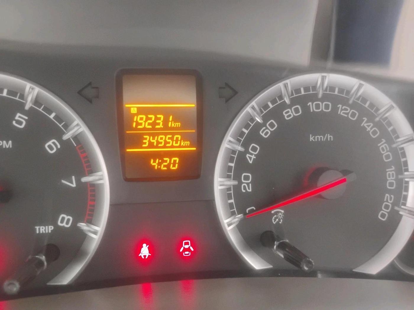 2015 Maruti Ertiga VXI CNG, CNG, Manual, 34,950 km, interior