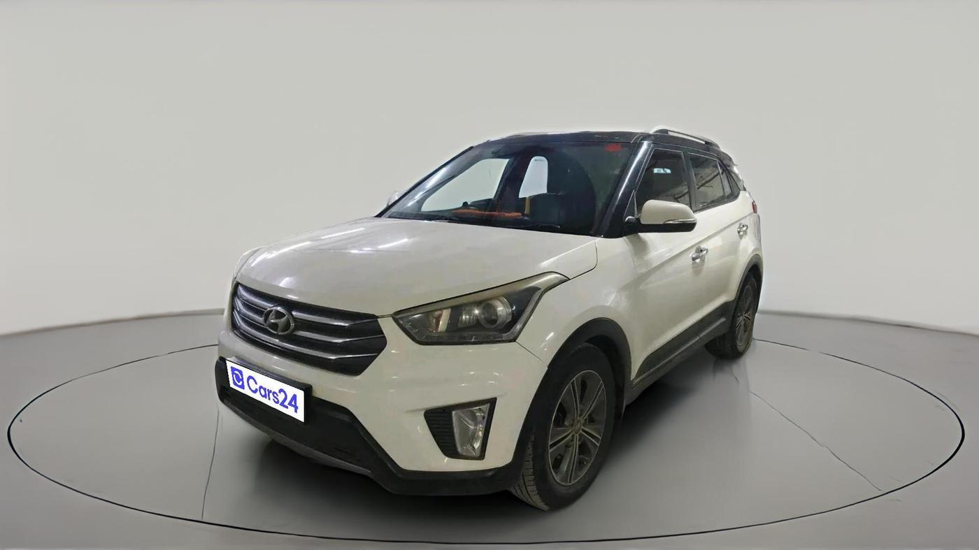 2018 Hyundai Creta SX PLUS AT 1.6 DIESEL, Diesel, Automatic, 80,027 km, exterior