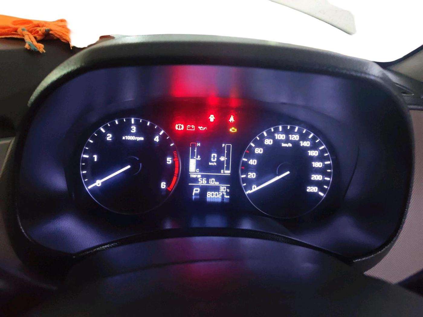 2018 Hyundai Creta SX PLUS AT 1.6 DIESEL, Diesel, Automatic, 80,027 km, interior
