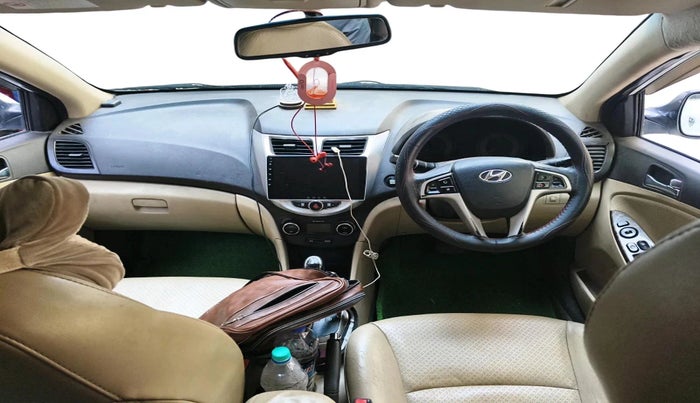 2011 Hyundai Verna FLUIDIC 1.6 CRDI SX OPT AT, Diesel, Automatic, 76,975 km, interior