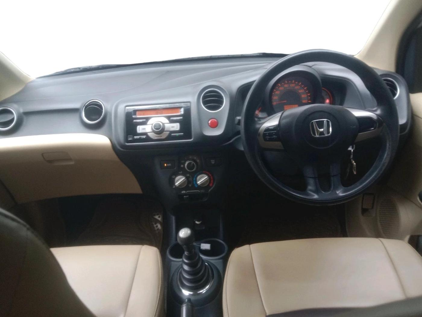 2014 Honda Brio S MT, Petrol, Manual, 20,997 km, interior