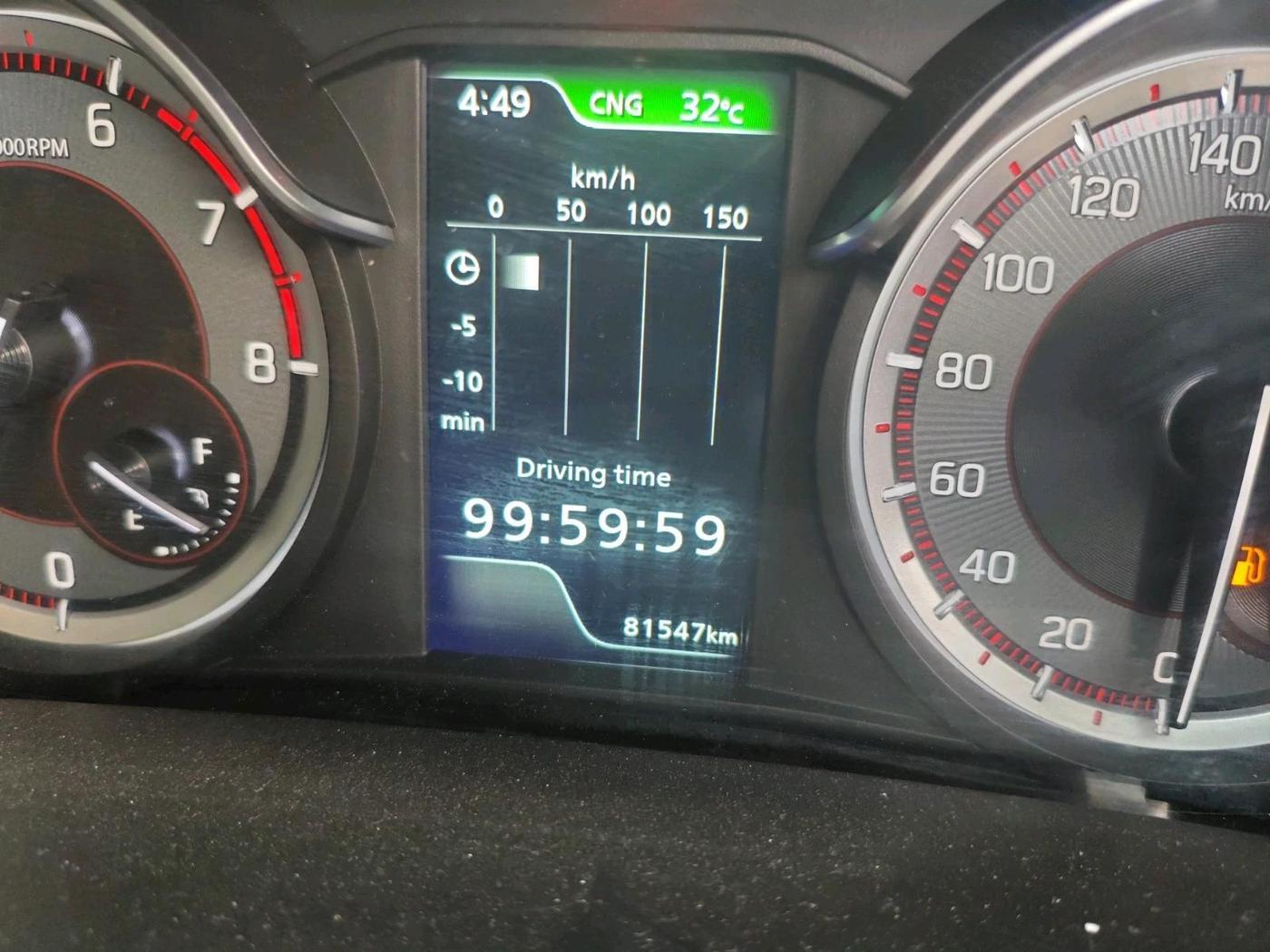 2023 Maruti XL6 ZETA CNG, CNG, Manual, 81,547 km, interior