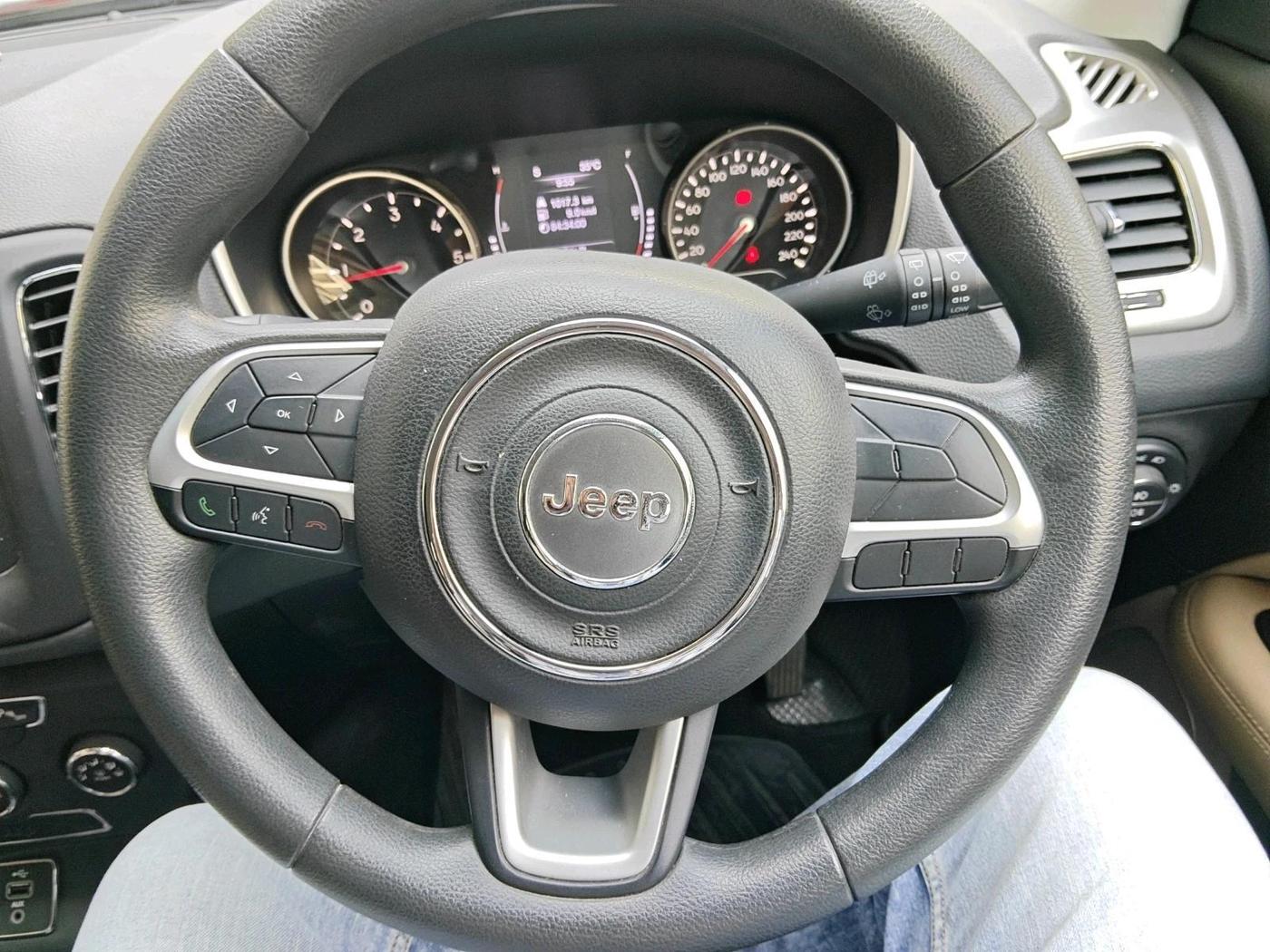 2017 Jeep Compass LONGITUDE 2.0 DIESEL, Diesel, Manual, 38,618 km, interior