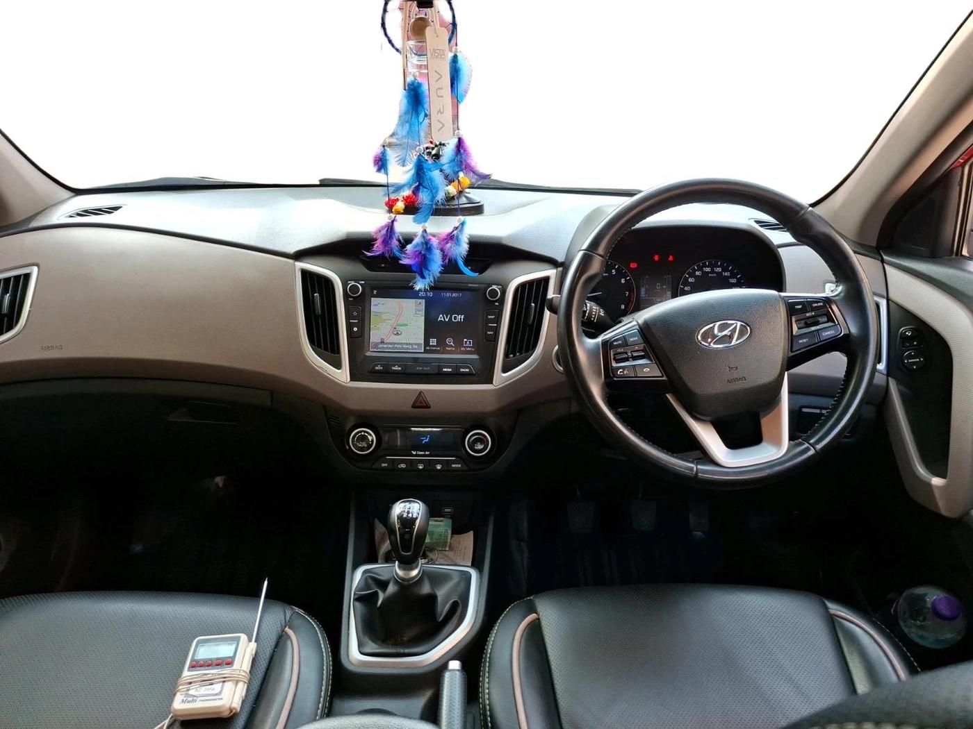 2018 Hyundai Creta SX 1.6 PETROL, Petrol, Manual, 97,906 km, interior