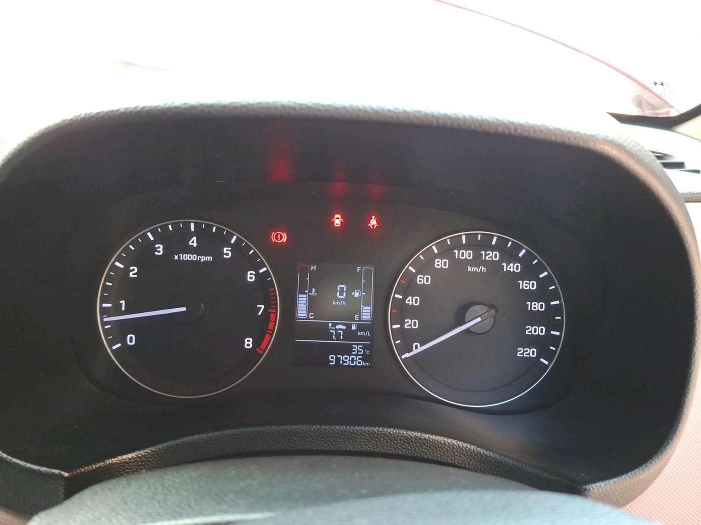 2018 Hyundai Creta SX 1.6 PETROL, Petrol, Manual, 97,906 km, interior