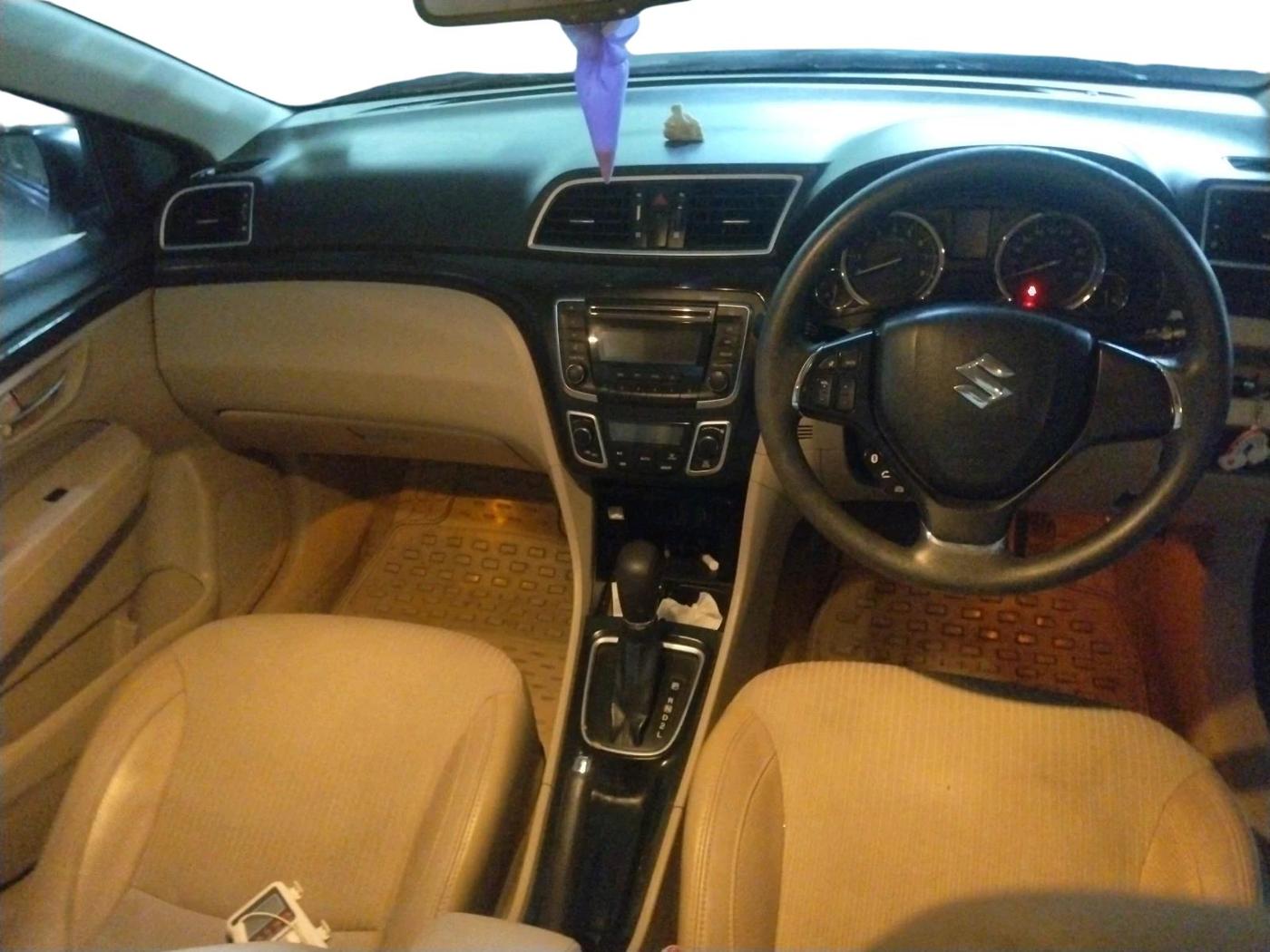 2016 Maruti Ciaz ZXI AT, Petrol, Automatic, 34,285 km, interior