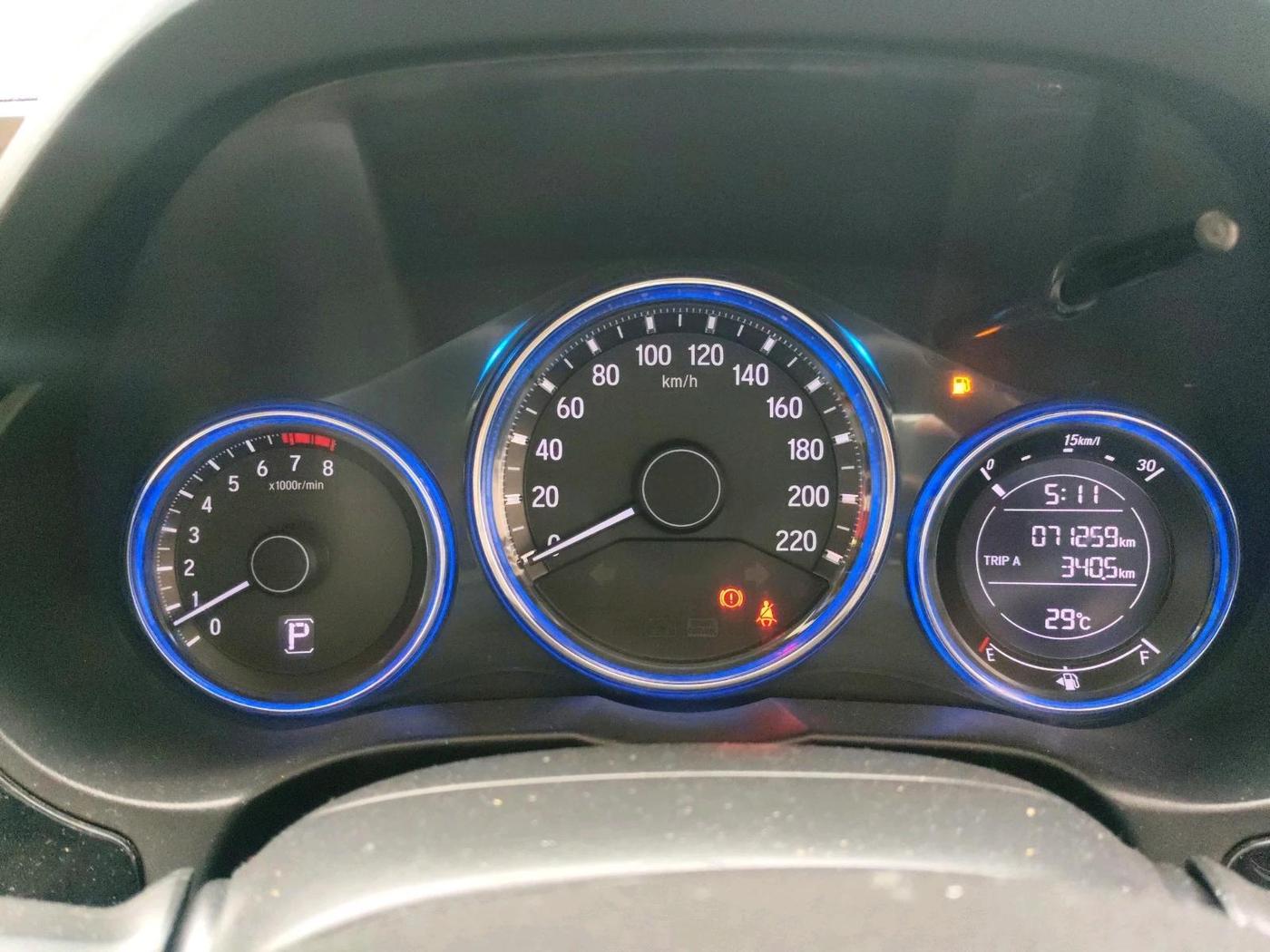 2016 Honda City 1.5L I-VTEC SV CVT, Petrol, Automatic, 71,259 km, interior