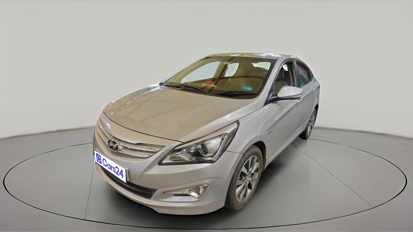 2016 Hyundai Verna 1.6 VTVT SX AT, CNG, Automatic, 69,244 km, exterior