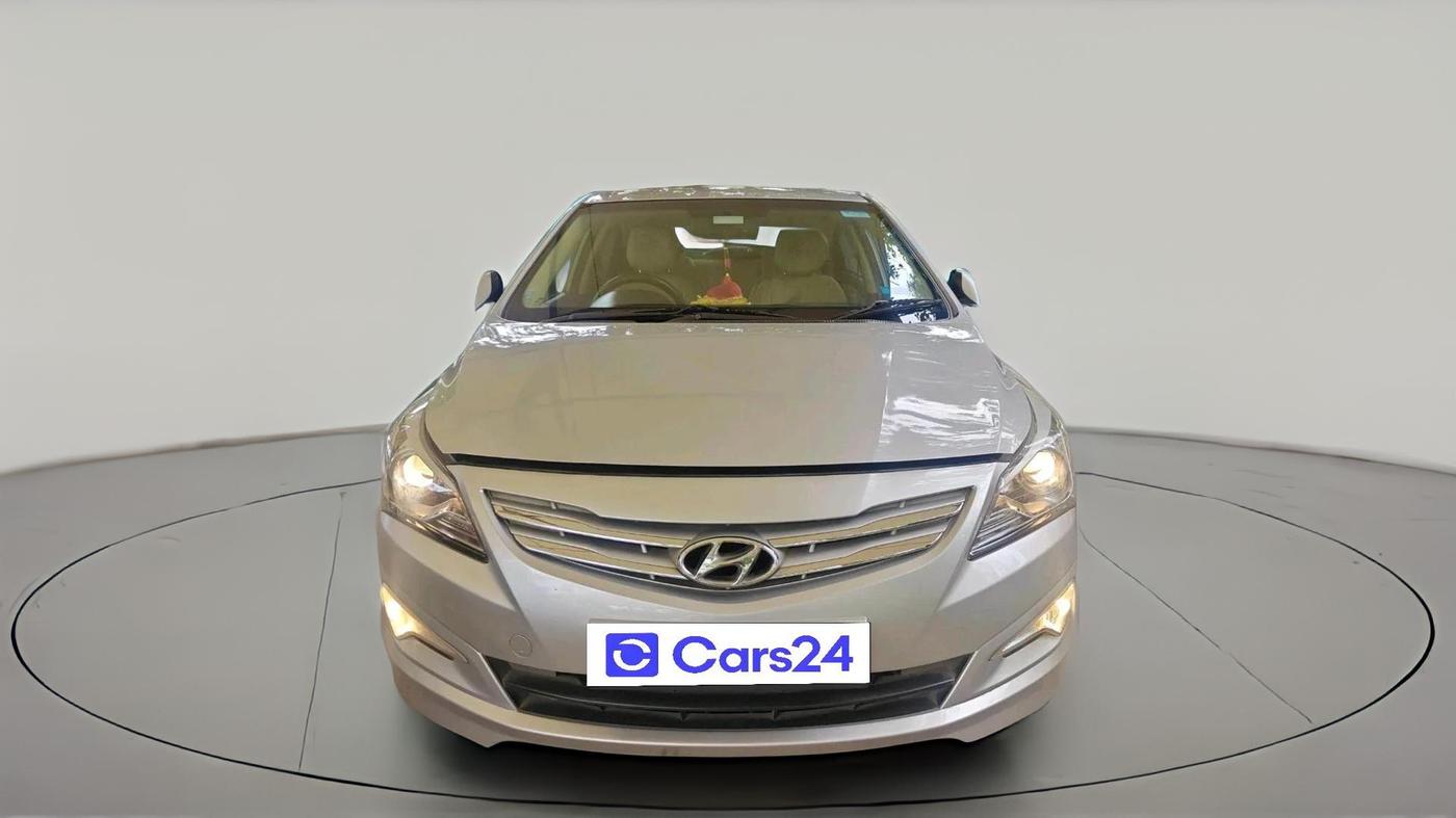 2016 Hyundai Verna 1.6 VTVT SX AT, CNG, Automatic, 69,244 km, exterior