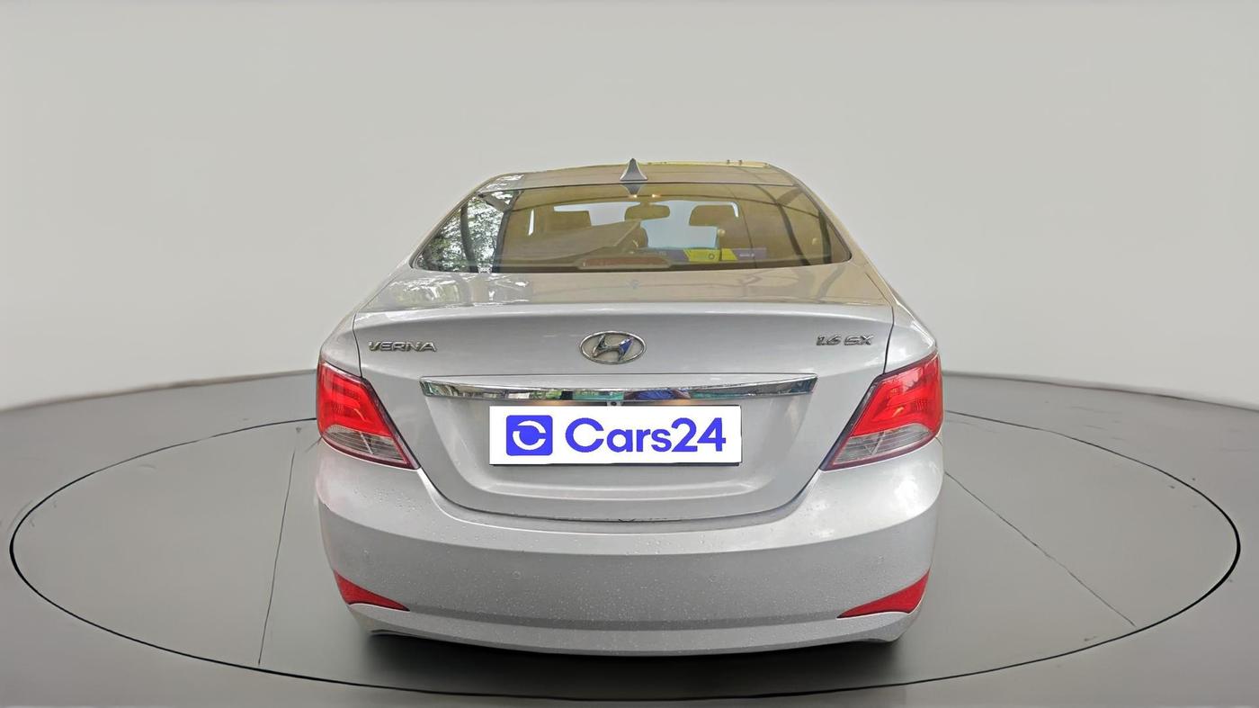 2016 Hyundai Verna 1.6 VTVT SX AT, CNG, Automatic, 69,244 km, exterior