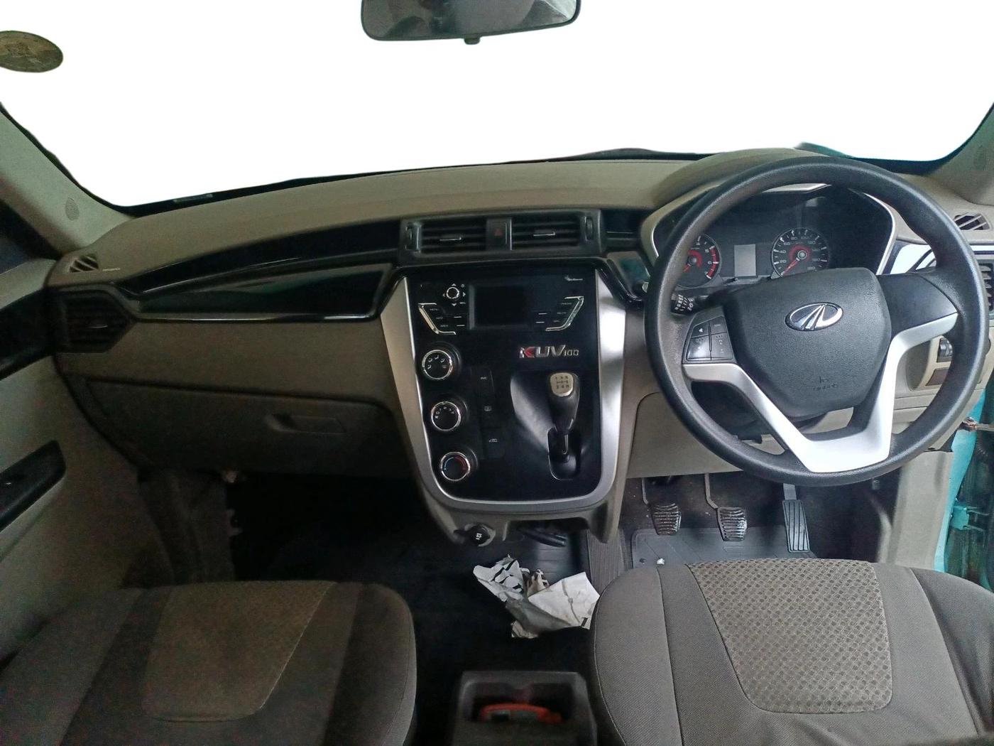 2015 Mahindra Kuv100 K8 5 STR, Petrol, Manual, 28,726 km, interior