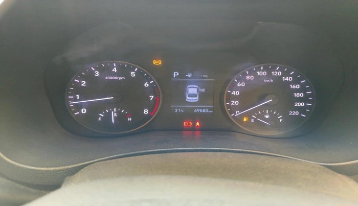 2019 Hyundai Verna 1.6 VTVT SX (O) AT, Petrol, Automatic, 69,580 km, interior