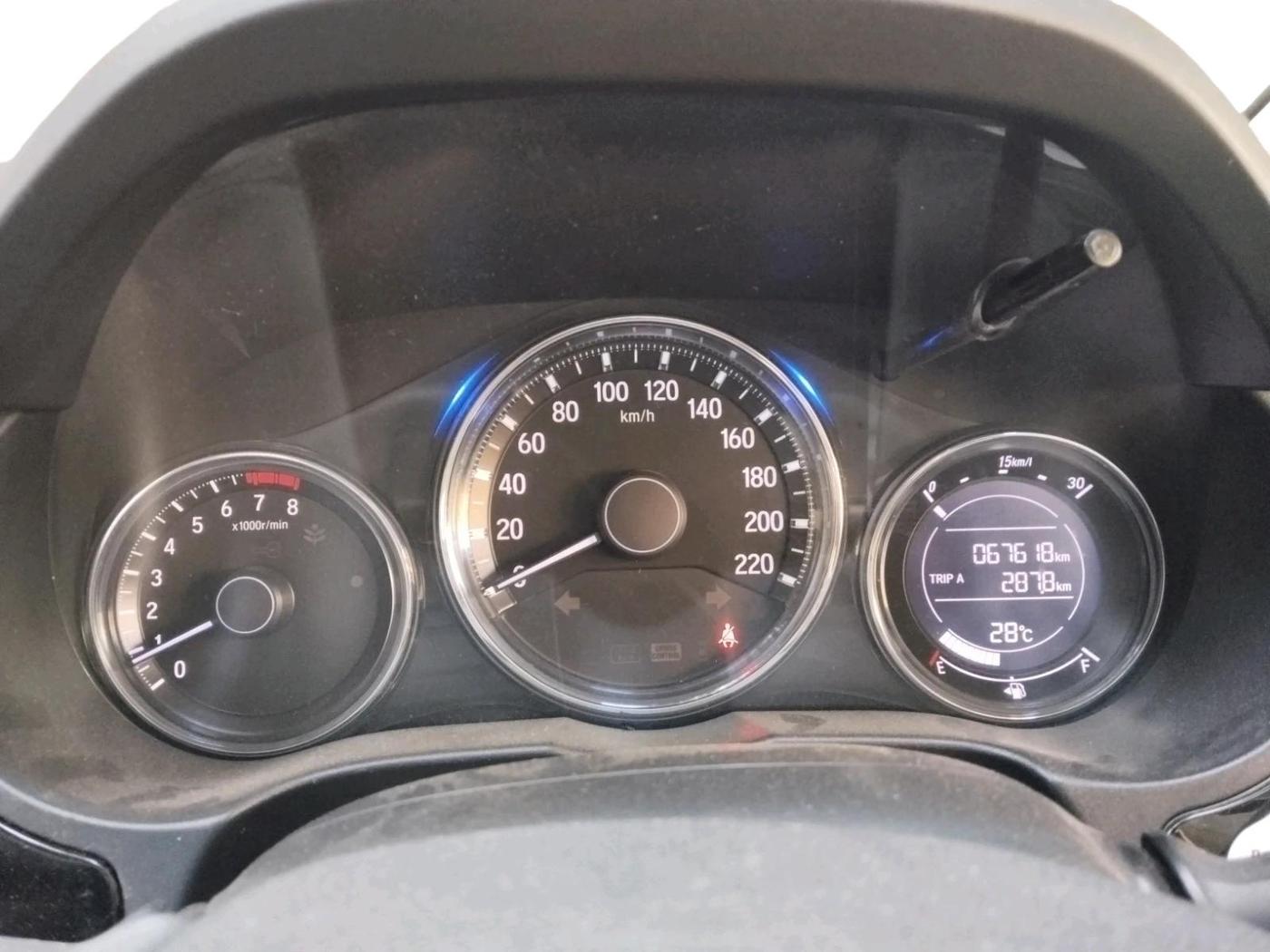2018 Honda City 1.5L I-VTEC SV, Petrol, Manual, 67,618 km, interior
