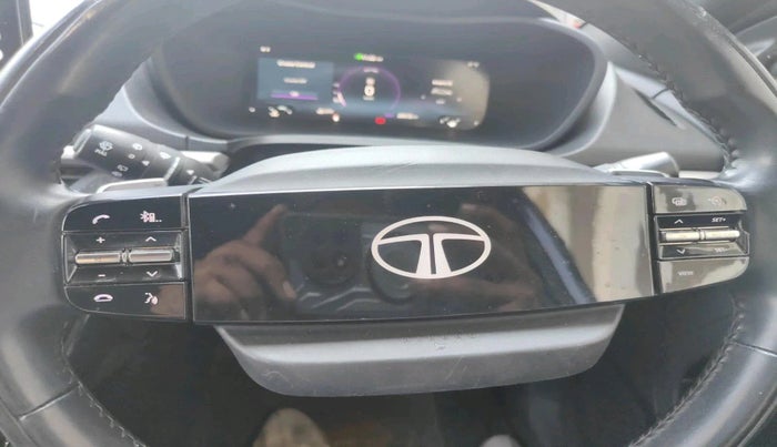 2024 Tata NEXON FEARLESS PURPLE + SUNROOF DCA DUAL TONE 1.2 PETROL, Petrol, Automatic, 20,572 km, interior