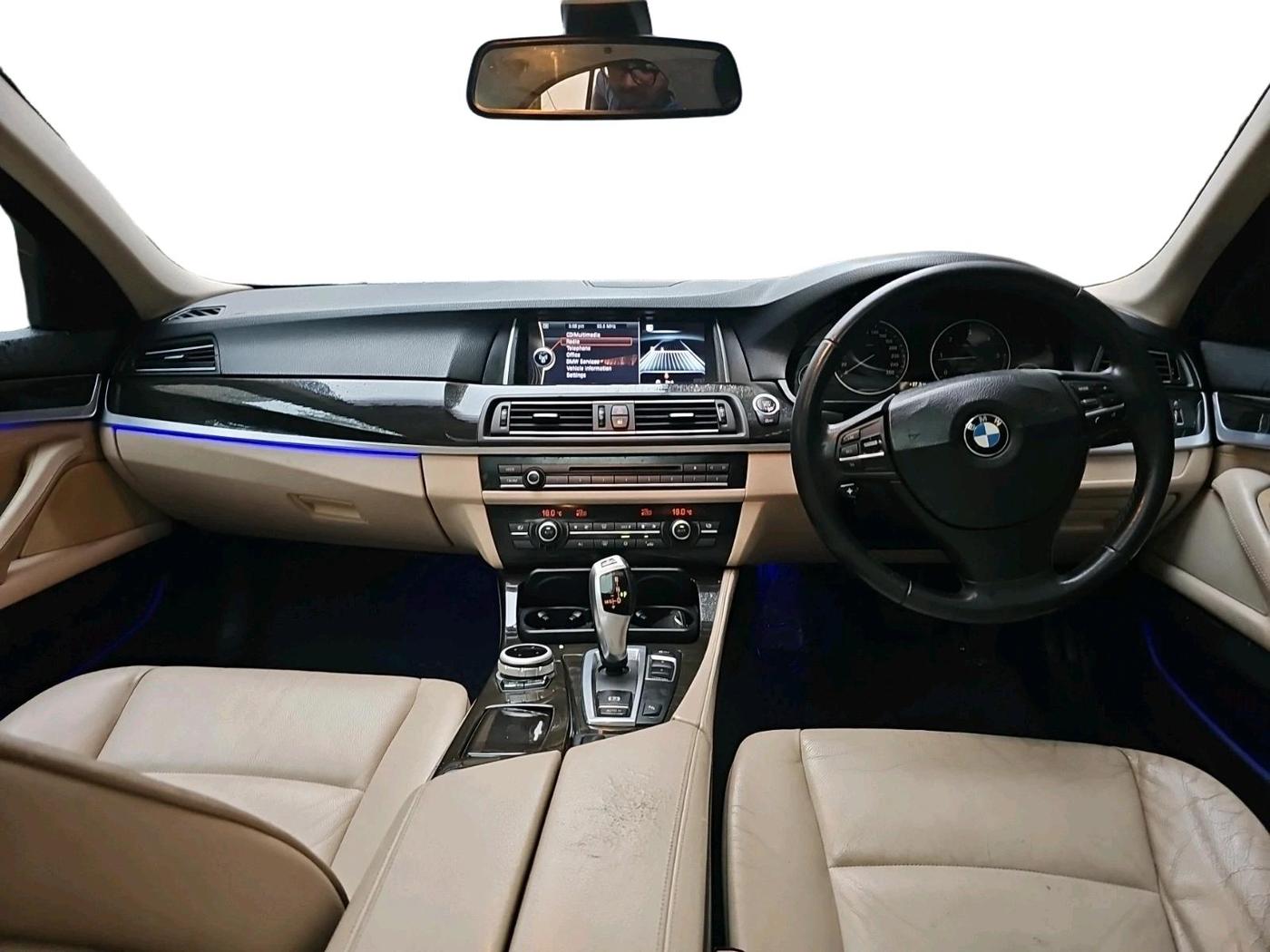 2012 BMW 5 Series 520D 2.0, Diesel, Automatic, 33,656 km, interior