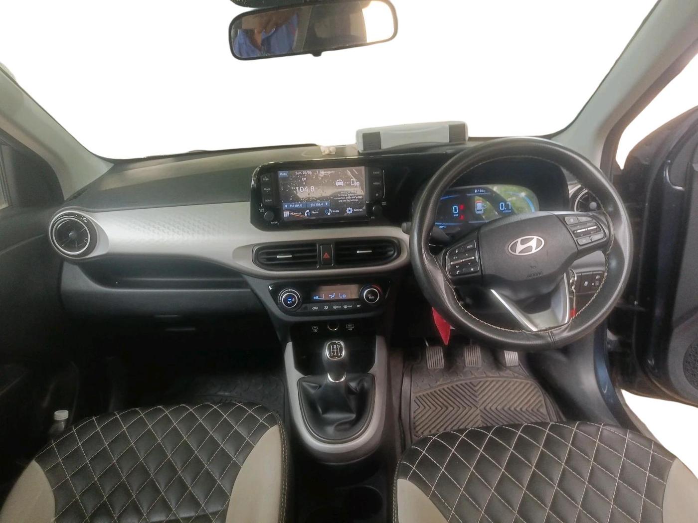 2023 Hyundai EXTER SX 1.2 MT, Petrol, Manual, 12,076 km, interior