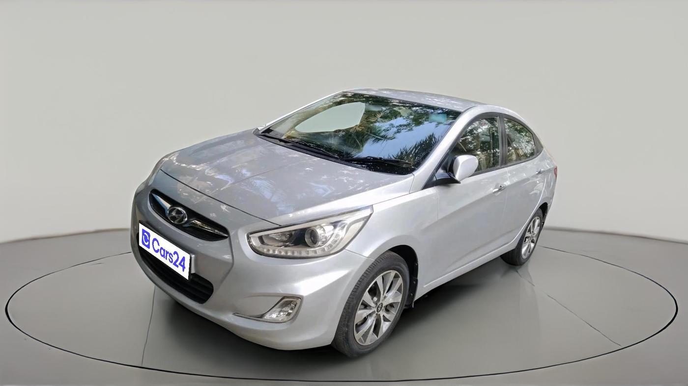 2014 Hyundai Verna FLUIDIC 1.6 VTVT SX OPT, Petrol, Manual, 57,897 km, exterior