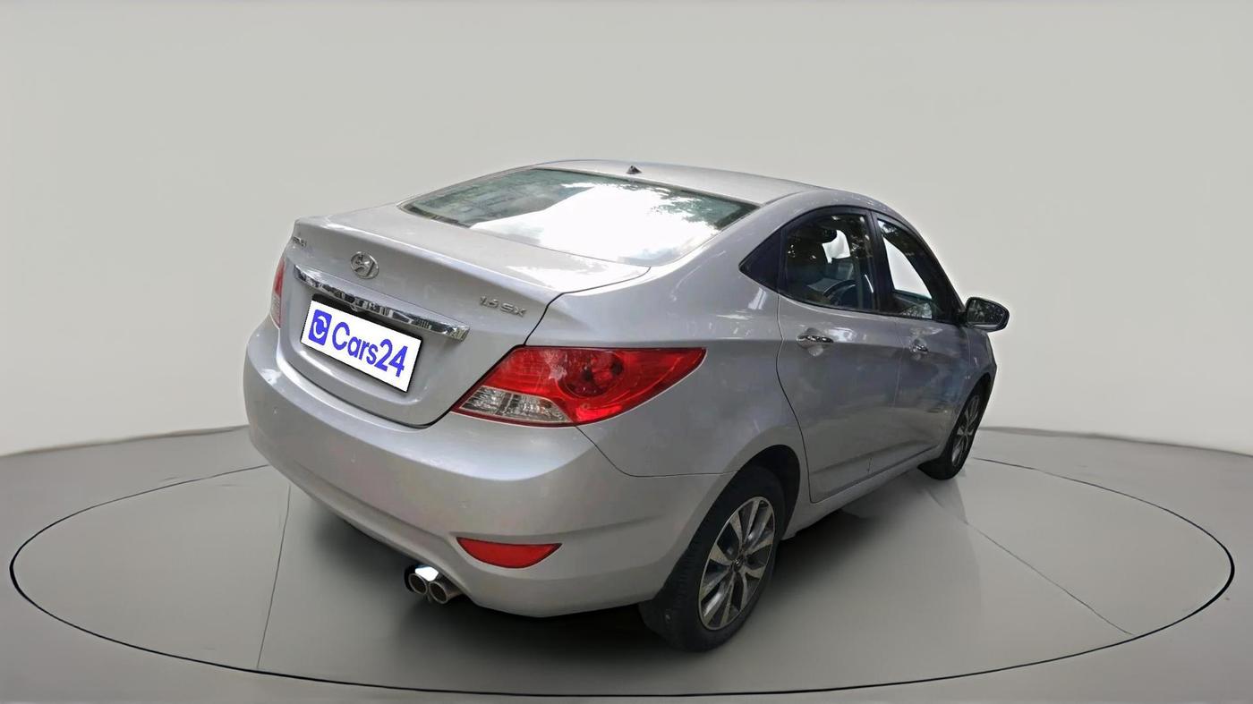 2014 Hyundai Verna FLUIDIC 1.6 VTVT SX OPT, Petrol, Manual, 57,897 km, exterior