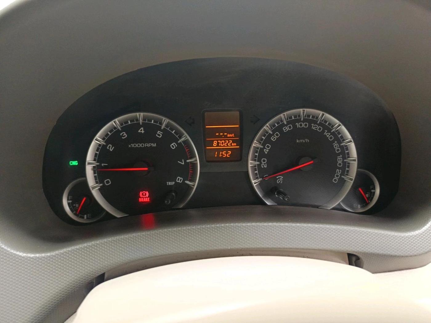 2017 Maruti Ertiga VXI CNG, CNG, Manual, 87,022 km, interior
