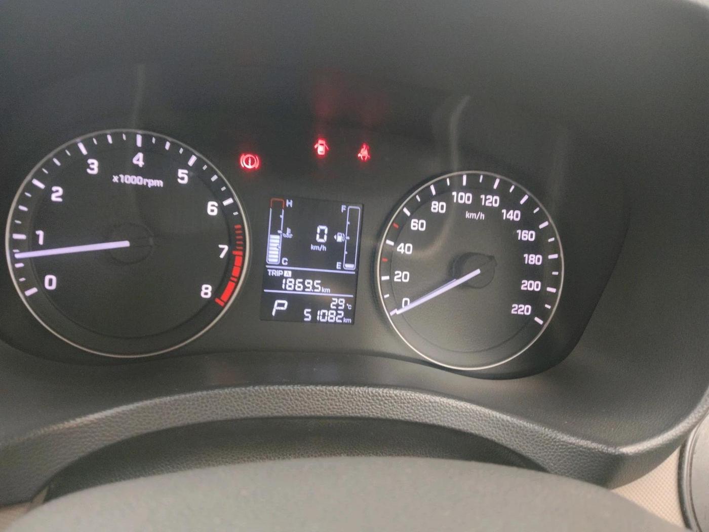2017 Hyundai Creta SX PLUS AT 1.6 PETROL, Petrol, Automatic, 51,082 km, interior