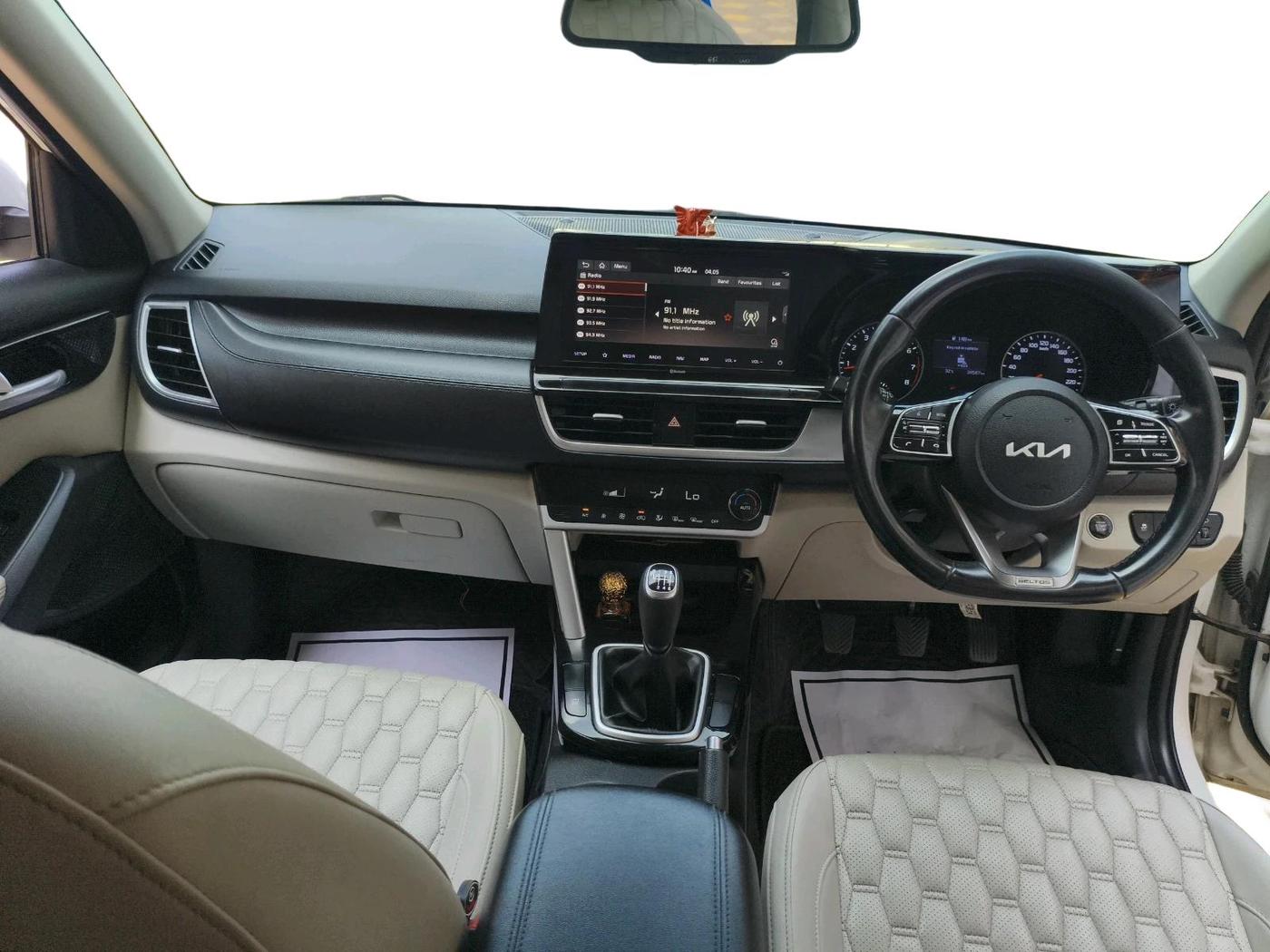 2021 KIA SELTOS HTX 1.5 PETROL, Petrol, Manual, 34,567 km, interior