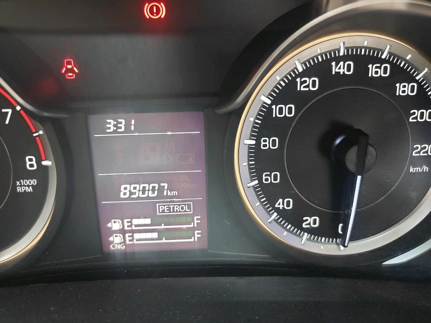 2020 Maruti Ertiga VXI CNG, CNG, Manual, 89,007 km, interior