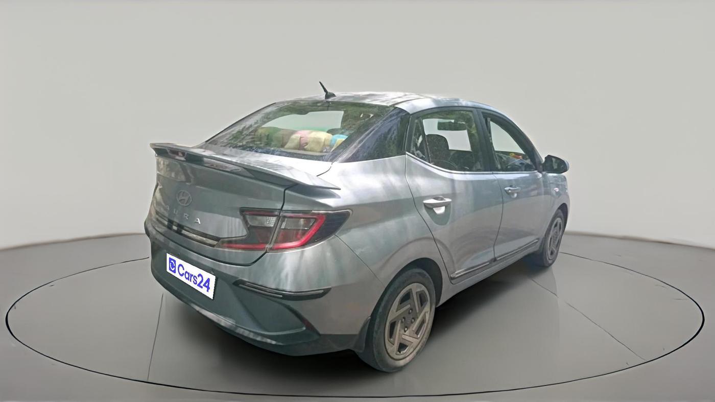 2023 Hyundai AURA S 1.2 CNG, CNG, Manual, 1,10,357 km, exterior