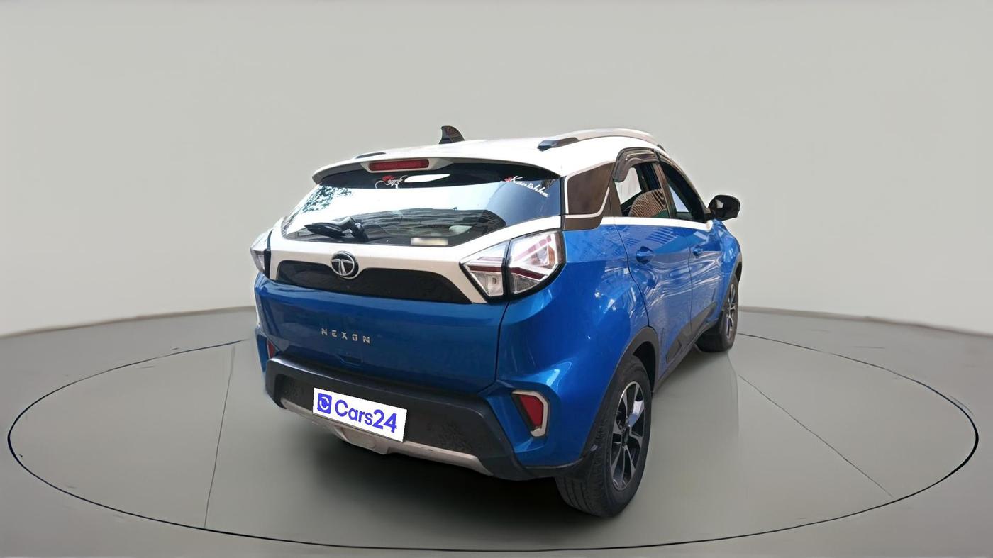 2020 Tata NEXON XZ PLUS (O) PETROL, CNG, Manual, 72,129 km, exterior