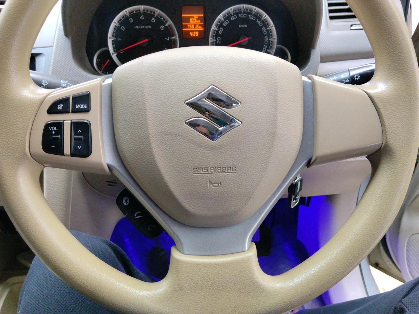 2017 Maruti Ertiga VXI CNG, CNG, Manual, 75,616 km, interior