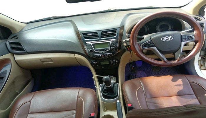 2012 Hyundai Verna FLUIDIC 1.6 CRDI SX, Diesel, Manual, 88,003 km, interior