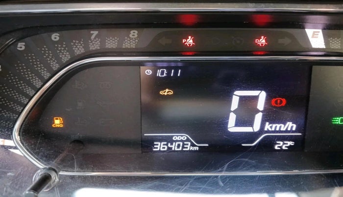 2022 Tata TIGOR XZ PLUS CNG, CNG, Manual, 38,040 km, interior