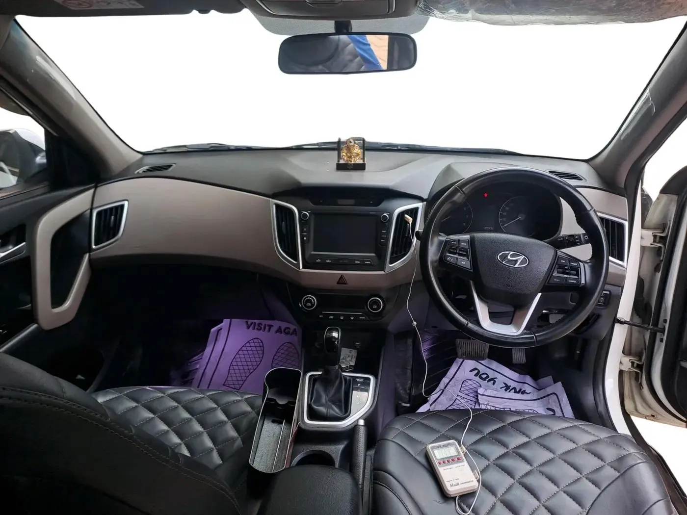 2019 Hyundai Creta SX AT 1.6 PETROL, Petrol, Automatic, 40,023 km, interior