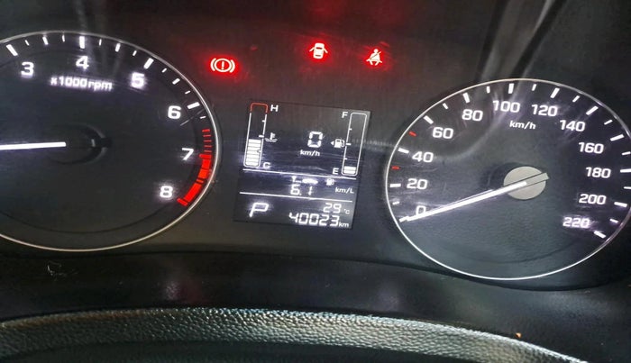2019 Hyundai Creta SX AT 1.6 PETROL, Petrol, Automatic, 40,023 km, interior