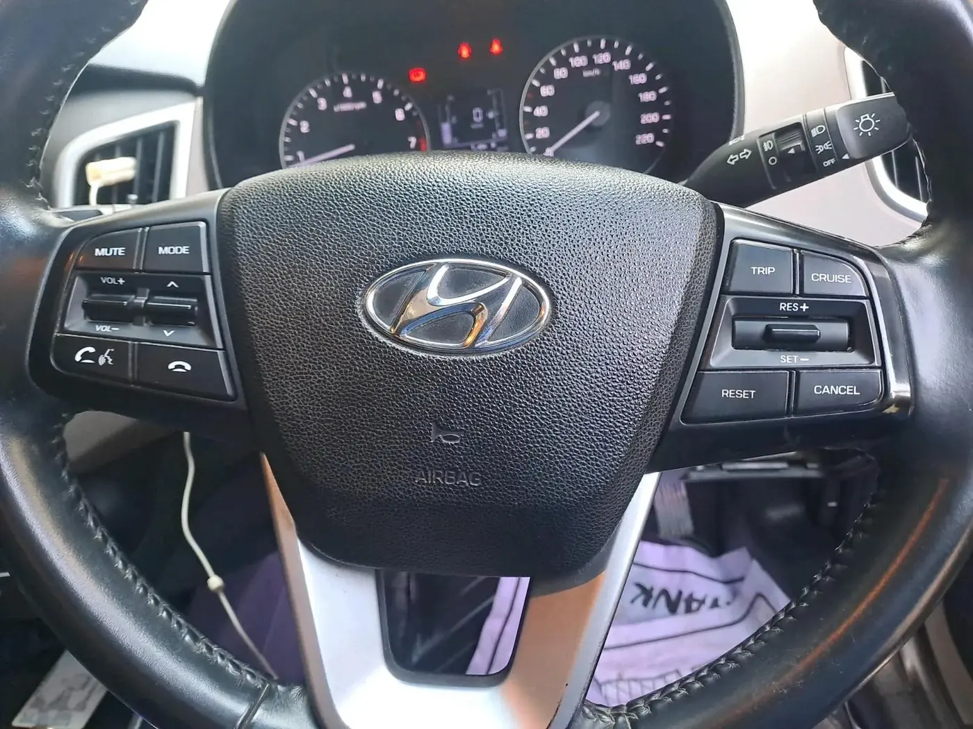 2019 Hyundai Creta SX AT 1.6 PETROL, Petrol, Automatic, 40,023 km, interior
