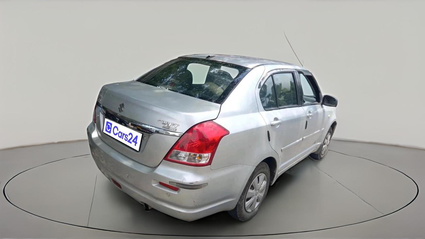 2011 Maruti Swift Dzire VXI, CNG, Manual, 1,24,365 km, exterior