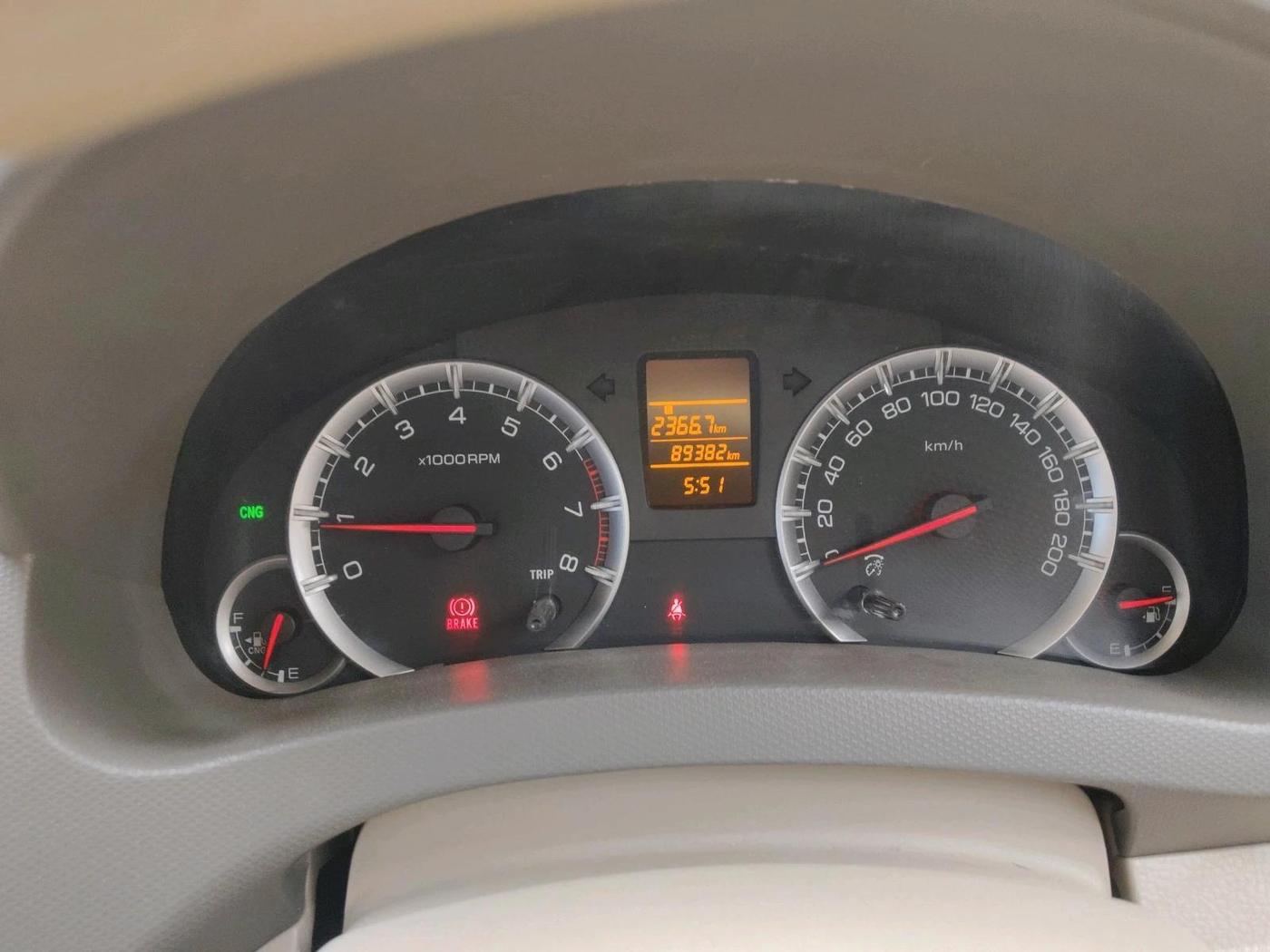 2017 Maruti Ertiga VXI CNG, CNG, Manual, 89,382 km, interior