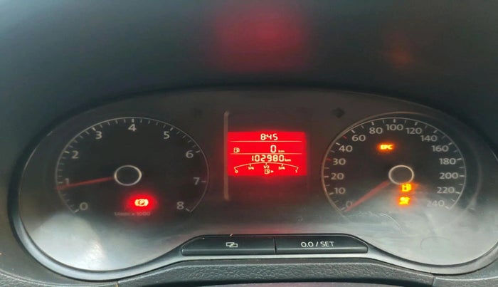 2013 Volkswagen Polo COMFORTLINE 1.2L PETROL, Petrol, Manual, 1,03,000 km, interior