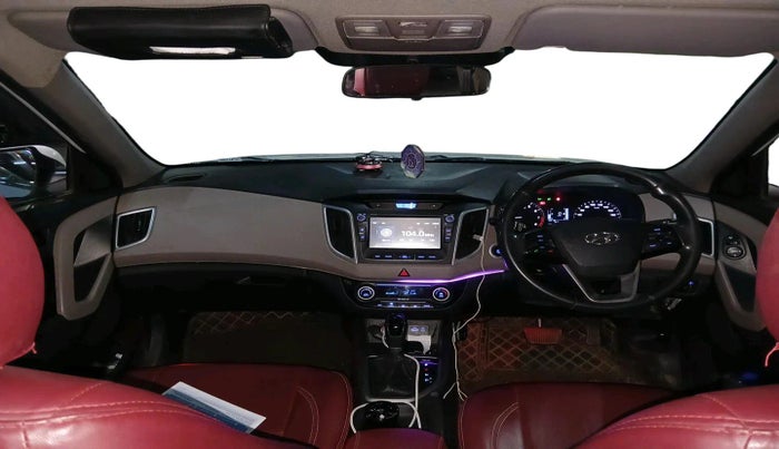 2018 Hyundai Creta SX PLUS AT 1.6 PETROL, Petrol, Automatic, 7,47,612 km, interior